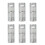 12Pièces Buses Graisse Argenté Kit Accessoires Remplacement Facile 1
