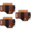 3Pièces Sac Taille Cuir Ouverture Crochets Camping 7