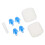 2Paires Bouchons Silicone Isolation Anti-Bruit Multi-Usage 8