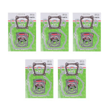 Engine Cylinder Seal Gasket Kit for 2 Stroke Engine Pocket Bike Repair Carburetor Gasket Set Cylinder Top End Gasket Kit Dirt Bike Parts Moped