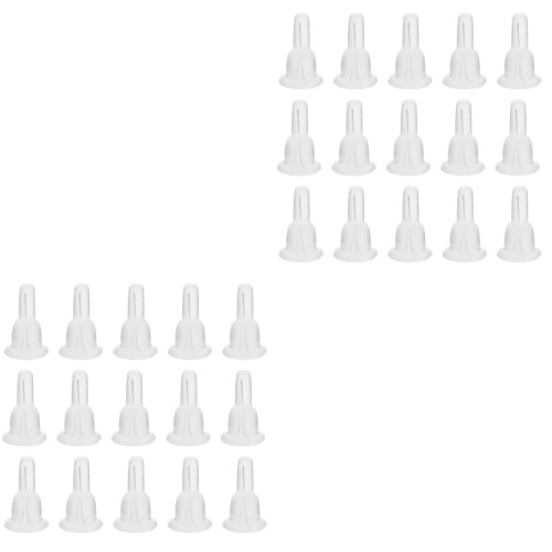 100Pièces Backs D'oreille Transparent Accessoires DIY Durables 2