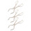 15Pièces Pince Longue Bébé Pour Tétine Usage 3