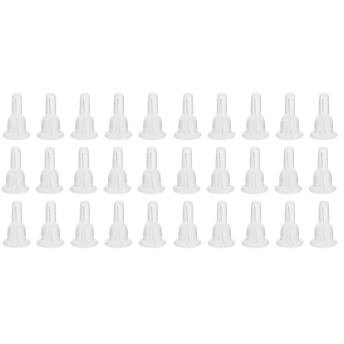 100Pièces Backs D'oreille Transparent Accessoires DIY Durables 1
