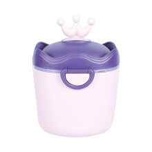 3Pièces Boîte Stockage Lait Poudre Bébé Portable Violet PP Sûr