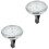 2Ensembles Pendules Auto Blanches Digitales Pour Tableau 3