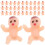 200Pièces Mini Babies Décorations Bébé Shower 1
