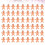 200Pièces Mini Babies Décorations Bébé Shower 6