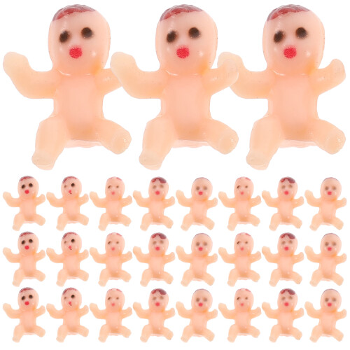 200Pièces Mini Babies Décorations Bébé Shower 2