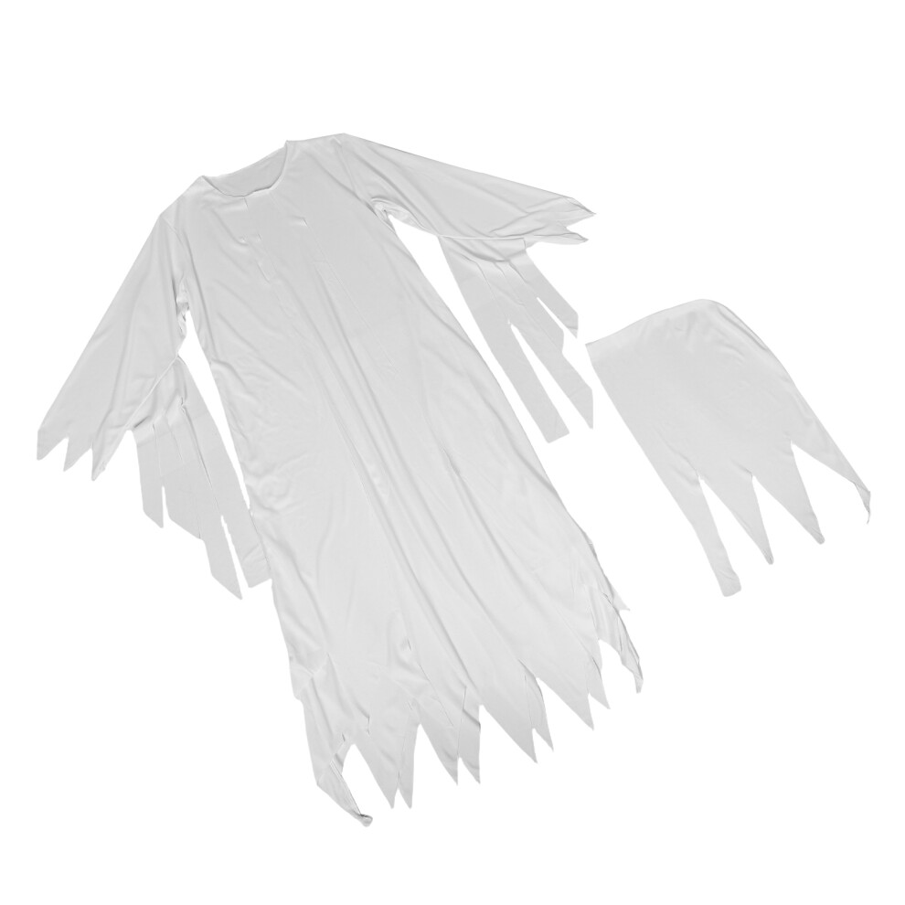 Photos - Fancy Dress 1Set Ghost Sheet Costume Adult White Women Halloween Cosplay Outfit