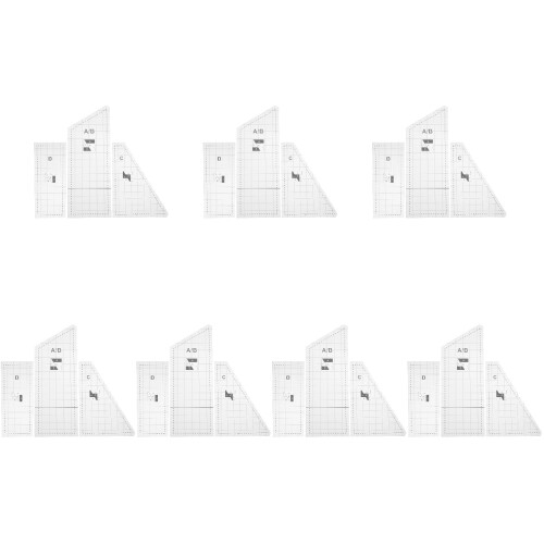 7Sets Multifunctionele Quiltmal Acryl Voor Precies DIY Naaien 1