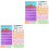 2Ensembles Tableau Suspendu Pratique Cartes Couleurs Variées 3