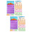 2Ensembles Tableau Suspendu Pratique Cartes Couleurs Variées 7