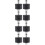 8St Kettingroller Spanning Motorfiets Zwart Aluminium Rubber 10