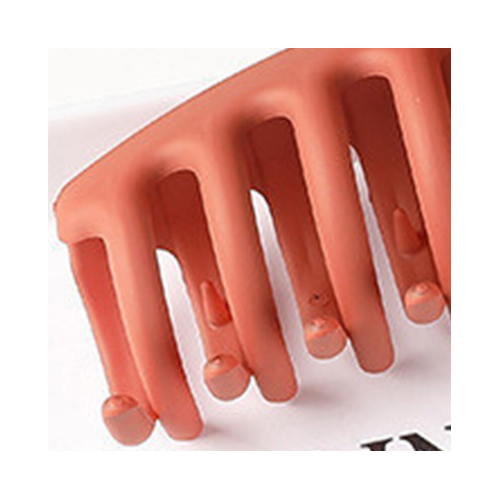 Unisex 4Pcs Matte Strong Hold Banana Claw Hair Clips For Women, Acrylic
