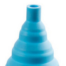 Large Blue Silicone & Paper Car Paint Funnel Set, 50pcs