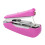 Portable Mini Manual Sewing Machine Purple Compact Handheld for Home Use 12