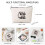 Make-up-Tasche aus Leinenimitat mit-ymhzb3357 3