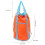 Child Beach Toy Bag Large Capacity Beach-pink purple strap 4