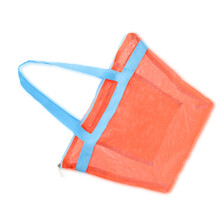 Sac de rangement pour jouets de plage, sac-bracelet bleu orange