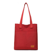 Dames schoudertas Nylon handtas boodschappentas Perfect-Rood
