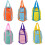 Child Beach Toy Bag Large Capacity Beach-pink purple strap 2