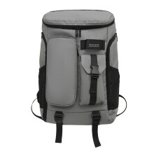 Sac à dos de grande capacité pour femmes, hommes, sac à dos-Gris
