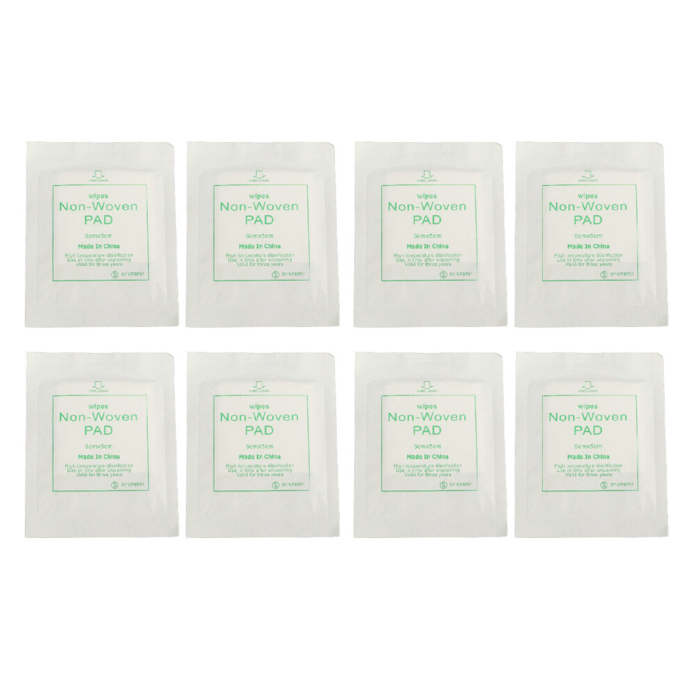 100Pcs Nonwoven Wipe Pad Outdoor First Aid Gauze 10x10cm Disposable Soft