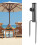 Strandschirm Sand Anker Ständer Halter Stake Stahl 11