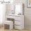 Levede Vanity Makeup Dressing Table White with 10