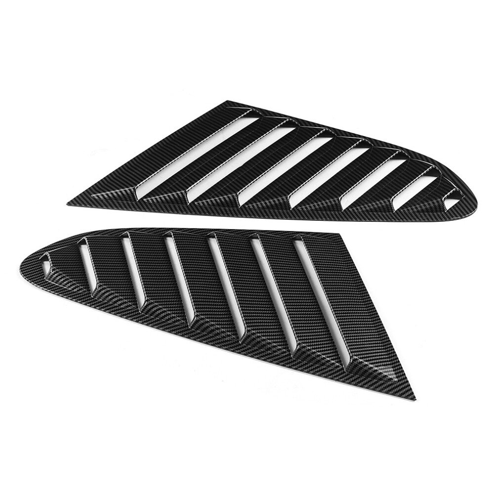 2 Stã¼Cke Carbon Fiber Seite Air Vent Fenster Scoop 7751901657321