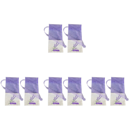80Stk Lavendel Geschenkbeutel Violett, Strukturiert, Tragbar, Duftend 1