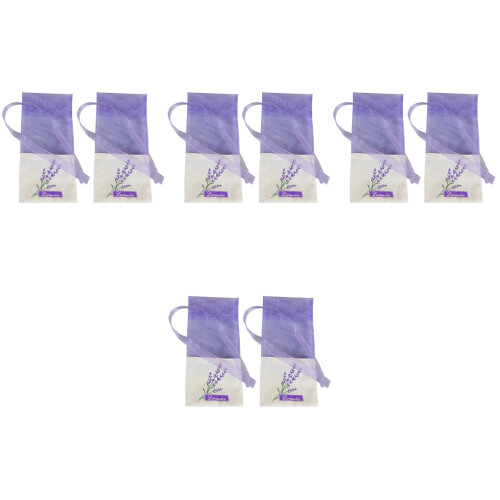 80Stk Lavendel Geschenkbeutel Violett, Strukturiert, Tragbar, Duftend 2