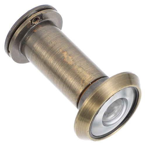 2Pièces Viseur De Porte En De Zinc Avec Cache