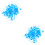 600Pièces Accessoires Extincteur Bleu Sceau Verrou Durable 8