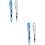 4Pièces Stylos Encre Rechargeable Colorée 6