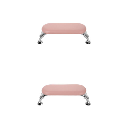 2Pièces Main Ongles Rose Pu+fer Durable Et Pratique 2
