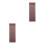2Pcs Bamboo Roller Blinds Dark Brown Privacy Screen for Kitchen Window 8