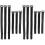 12Pièces Sangles De Serrage Noir Multiusage Pour Roue De 6