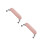 2Pièces Main Ongles Rose Pu+fer Durable Et Pratique 4