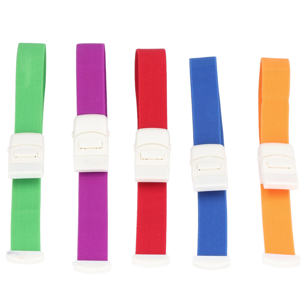5PCS Elastic Tourniquet First Aid Emergency Medical Sport Quick Release