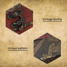 Gift Idea, Vintage Style Space-Saving Design Wooden Material Keepsakes Storage For Home Decor, Functional Addition To Any Room