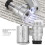 Microscope Explorer, microscope portable pour la lecture et l'inspection, mini loupe avec grossissement 60x et éclairage LED réglable 8