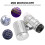 Microscope Explorer, microscope portable pour la lecture et l'inspection, mini loupe avec grossissement 60x et éclairage LED réglable 6