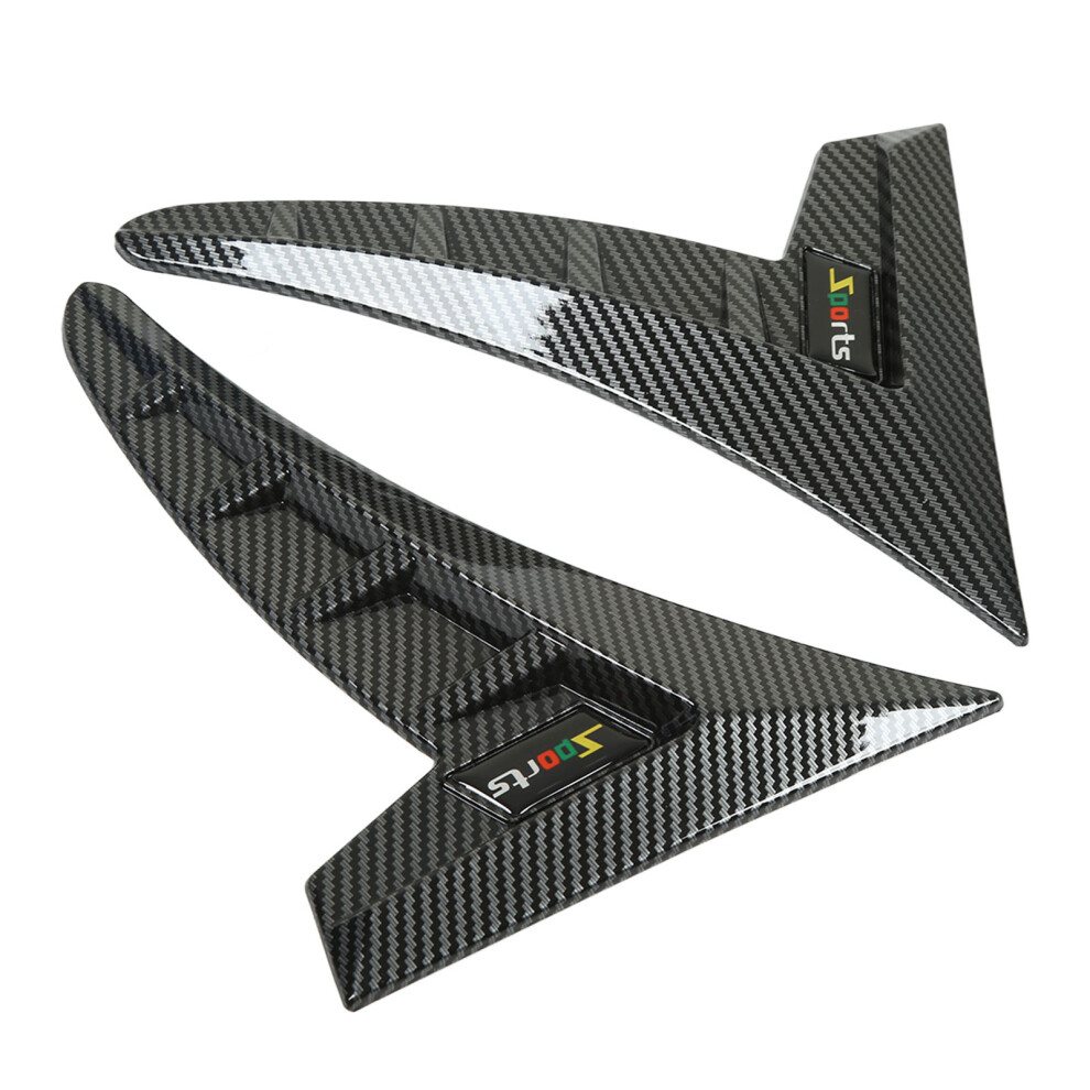 Universal Side Air Vent Frame - Tpu Material Carbon Fiber Style Look 8161372735241