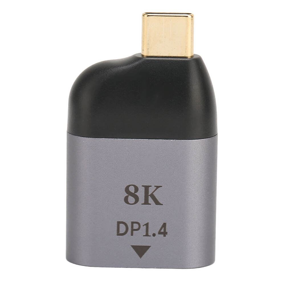Hdtv Adapter Usb C To Mini Dp Displayport Converter With Plated Connector 8K 60Hz Resolution For Ios Tablets Windows Laptops And High Quality Pvc Gold 9147006989944