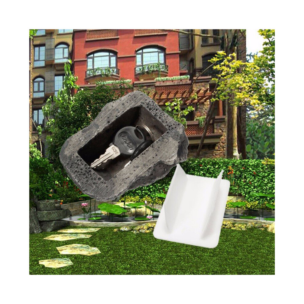 Realistic Fake Rock Key Hider Safe Waterproof Dustproof Stone Model 4131381253559