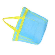 Sac Ă jouets de plage, sac de plage en-bracelet jaune bleu