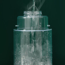 Dispenser d'eau suspendu pour cage d'animaux, pour chats, chiens et lapins, 500ml, vert