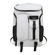 Women Backpack Student Backpack Man Laptop Backpack Large-White