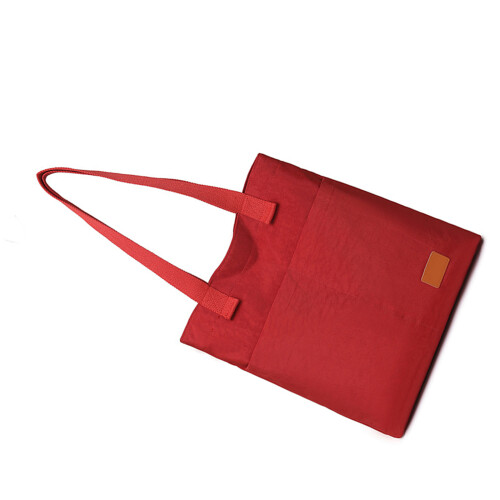 Comfortable Shoulder Bag Nylon Underarm Bag Large Capacity-Red